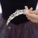 JWICOS Silver Wedding Tiara - Princess Crown for Bride, Rhinestone Birthday Headband for Girls - Crystal Prom Hair Accessory - Buy Online on GoSupps.com
