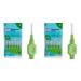 TEPE interdental brush Original green (ISO size 5: 0.8mm) / for simple and thorough cleaning of the interdental spaces / 1 x 8 interdental brushes (pack with 2)