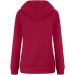 Bigfanshu Women's Sweatshirts Casual Zipper Patchwork Hooded Autumn Winter Warm Long Sleeve Loose Pullover Red - Buy Online on GoSupps.com