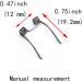 Buy WAHFOX DIY Hair Clippers Spring Tension for Babyliss FX787 Series | FX726 FX707 FX3 FX703G Repair Parts - International Shipping Available - Buy Online on GoSupps.com