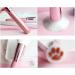 Kitten Paw Concealer Brush Fiber Professional Cosmetic Brushes Hair Rounded Tapered Brush for Liquid Cream Powder Blending Buffing Concealer Aviere Pink - Buy Online on GoSupps.com