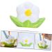 FOMIYES Flower Toothbrush Holder Working Desk toothbrush pencil holder tooth brush pen holder ceramics container cute child white Sitting Desk Toothbrush Counter Holder - Buy Online on GoSupps.com