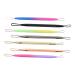 DOITOOL 7pcs Hidden Blackhead Tool Pimple Mixed Cleaning Supply Beauty Pore Steel Removal Comedone Removers