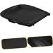 Alipis Plate Black Food Tray Utensil Holder Food Containers Decorative Food Plate Barbecue Plate Crystal - Buy Online on GoSupps.com