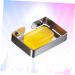Amosfun 2pcs Soap Drain Rack Soap Holder Soap Case Holder Stainless Steel Shelf - Buy Online on GoSupps.com