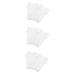 Healeved 6 Pairs Nail Gloves Uv Shield Gloves Protective Gloves Gel Manicure Uv Gloves Uv Lamp Manicure Dryer Gloves Nail Uv Gloves Nail Art Gel Miss Polyester Nail Polish Hand White
