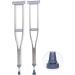 GHFTCCF Tall Adult Walking Crutches Lightweight Stainless Steel Medical Underarm Crutches with Height Adjustable Retractable Anti-Slip Walker Fashionable - Buy Online on GoSupps.com