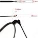 RANARA Metal Glasses End Tips Replacement - Silver Glasses Temples & Accessories - 1 Pair - Buy Online on GoSupps.com