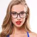 Suertree Blue Light Filter Reading Glasses - Anti-Tear Hinge 1.00x Unisex Computer Glasses for Eye Protection & Enhanced Reading - Buy Online on GoSupps.com