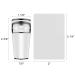 HJ-NAT074-2 French Silicone Nail Art Stamp Set - 2-Piece Transparent Template for Manicure & Scrapbooking - Buy Online on GoSupps.com