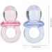 100 Mini Acrylic Baby Pacifiers - Transparent Pink & Blue - Party Decorations & Baptism Favors - Perfect Baby Shower Toys - Buy Online on GoSupps.com