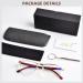 FONHCOO Half-Rim Reading Glasses for Men & Women - Blue Light Filter Visual Aid for Seniors - Stylish Gold Design - Buy Online on GoSupps.com