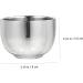 Angoily 6-Pack Stainless Steel Shaving Soak Soap Mixing Bowl - Perfect Gift for Men s Razor Shaving Foam - Durable Ceramic Shell - 7.4x7.4cm - Buy Online on GoSupps.com