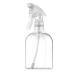 Bar5F 16 oz Plastic Spray Bottle | Leak Proof Clear Trigger Handle | Adjustable Nozzle | Refillable Heavy Duty Sprayer for Salons, Spas, Cleaners & Cooking - Buy Online on GoSupps.com