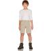 CQR Kids Youth Hiking Cargo Pants | UPF 50+ Quick Dry Convertible Zip Off Pants | Outdoor Camping Khaki Medium - Buy Online on GoSupps.com