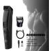 Electric Cordless Beard Trimmer for Men | Rechargeable Hair & Body Clipper Combo Top Grooming Tool - Buy Online on GoSupps.com