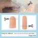 14 Pcs Beige Silicone Finger Protectors for Trigger Finger, Arthritis, Blisters & Pain Relief - Buy Online on GoSupps.com