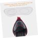 FRCOLOR 4 Pairs Silicone Heel Cushions - Wear-Resistant Transparent Heel Stickers & Adhesive Pads for Comfortable Foot Care | International Shipping Available - Buy Online on GoSupps.com