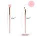 Refreshyourlife 12 Pcs Professional Eye Makeup Brushes Set - Eyeshadow, Eyebrow, Blending, Fan, Eyelash Brushes - Pink Diamond - Buy Online on GoSupps.com
