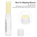 Natural Beeswax Eyeglass Wax for Sunglasses Frames - Odorless Non-Slip Easy to Use Slimmer Container - Perfect Eyewear Care Solution - Buy Online on GoSupps.com