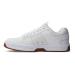 DC Shoes Men's Lynx Zero-Leather Shoes for Men Sneaker 44 EU White White Gum