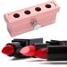 DIY lipstick form aluminum alloy lip balm DIY lipstick maker form make lip balm tool kit set (4 hole lipstick form)