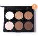 Three-dimensional brightening six-color repair powder high-gloss shadow repair powder nose shadow silhouette high nose bridge. (2#) - Buy Online on GoSupps.com