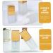 12 Pcs Square Liquid Foundation Bottle Travel Bracket Filling As Shownx3pcs 10.5x3.2cmx3pcs - Buy Online on GoSupps.com
