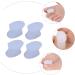 Hallux Valgus 8pcs Silicone Separator Cushion Night Splint - Big Joint Protector for Bunion, Foot Thumb Orthotics - Buy Online on GoSupps.com