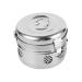 Oshhni stainless steel box bucket gauze container storage tank for dental laboratory veterinary