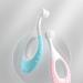 2PC Baby Toothbrush Set - Extra Soft 10 000 Bristles for Gum Care | Age 0-3 Years - Blue & Pink - Buy Online on GoSupps.com