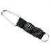 Herchr keychain with compass compass and thermometer keychain navigating coordinating the cardinal direction compass trailer carabiner Karabiner keychain compass keychain