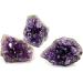 Natural Crystal Rough 1PC 60-80g Natural Raw Purple Brazilian Amethyst Stone Quartz Crystal Cluster Geode Home Decor Craft Ornament - Buy Online on GoSupps.com