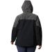 Columbia Women's Evolution Valley II Jacket - Cirrus Grey/Tradewinds Grey - Size 3X - Black/Charcoal Heather - Buy Online on GoSupps.com