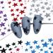 10 Sheets Star Nail Art Stickers Decals Kalolary Nail Art Supplies 3D Self-Adhesive Holographic Laser Star Nail Art Sticker Five-Pointed Star Foil Paper for Nails Design Manicure - Buy Online on GoSupps.com