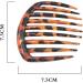 PREMJCROY French Twist Comb Set - 5 Pcs Retro Celluloid Hair Combs for Women and Girls - Buy Online on GoSupps.com