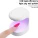 dijiusidy Nail Dryer LED Shaped DIY Travel Pocket Manicure Lamp Machine Home Professional Glue Gel Polish Single Fingernail Light Pink - Buy Online on GoSupps.com