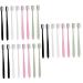 TOVINANNA 24 STK Physiotherapy Sport shoulder upholstter travel toothbrush toothbrush gum care ultra -like toothbrush hairy toothbrush child soft fur travel plastic tools