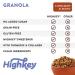 HighKey Sugar Free Granola - Keto Muesli, Low Carb, Gluten & Grain Free - Cinnamon Almond, 11oz - Buy Online on GoSupps.com