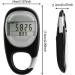 Hojalis 3D Pedometer - Portable Digital Step Counter with Clip | Simple & App-Free Walking Tracker for Jogging - Buy Online on GoSupps.com