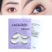 Buy Natural Look Fake Eyelashes - 5 Pairs Daily Strip Cross Lashes for Wedding & Everyday Makeup | Invisible Thin Band (6-12mm - Buy Online on GoSupps.com