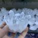Natural Crystal Rough Natural Quartz Crystal 1pcs Natural Crystal Cluster Raw Quartz White Stones Crystal Point Home Decoration Raw Crystals Home Office Decor (Size : 420-500)