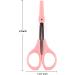 EMILYSTORES 4 Curved Craft Scissors for Eyebrow & Eyelash Extensions - Stainless Steel - Buy Online on GoSupps.com
