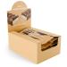 Vilgain Double Trouble Multipack Protein Bar |29% protein hazelnut & chocolate |Sweetened with stevia rich in collagen |Ideal for fitness snack health & sweet tooth 12x55g bar hazelnut 12x55g