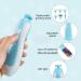 RIGHTWELL Electric Baby Nail Clipper with LED Light - Safe & Quiet Trimmer for Newborns to Kids - Buy Online on GoSupps.com