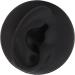 Artificial Black Left Ear Display Model | Professional Soft Teaching Tool with Round Base - Buy Online on GoSupps.com