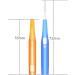Ergonomic Telescopic Toothbrush - Safe Interdental Care Brush in Rose | International Shipping - Buy Online on GoSupps.com