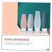 1 Set Silicone Travel Bottles - Reusable Squeeze Bottles for Cosmetics - Perfect Travel Supplies for Women - Buy Online on GoSupps.com