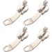 2 Pairs 8 Zipper Pull Metal Zip Slider Heads - DIY Clothing & Bag Accessories for Zipper Repair Kits - Buy Online on GoSupps.com