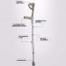 Crutch Thickened Aluminum Alloy Elbow Crutches Non-Slip Retractable Height Arm Polio Rehabilitation Crutches 2PCS It's so Kind of You Prosperous - Buy Online on GoSupps.com